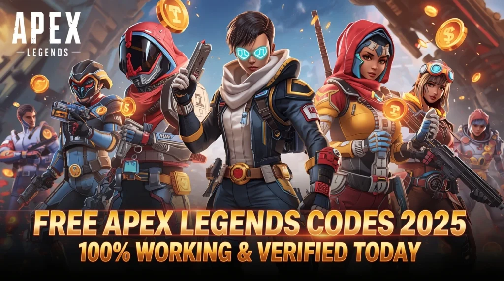 Free Apex Legends Codes 2025 – 100% Working & Verified Today